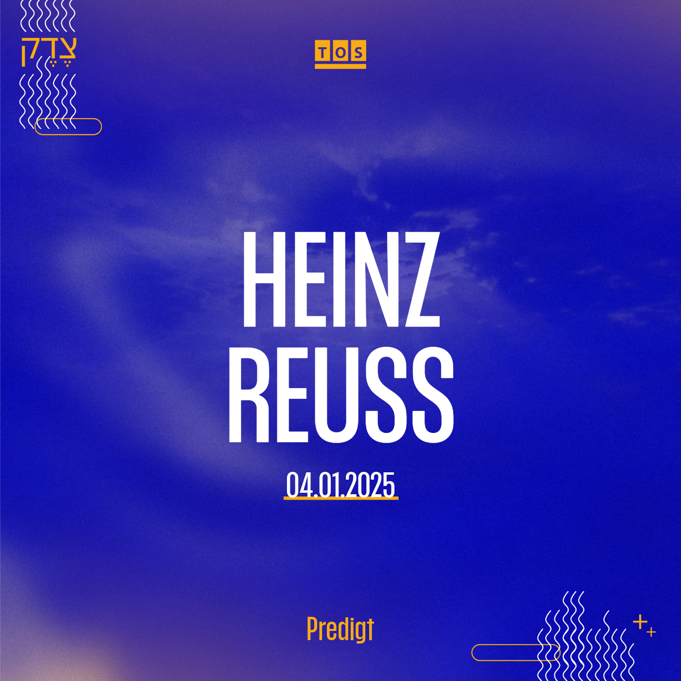 Predigt | Heinz Reuss hero artwork